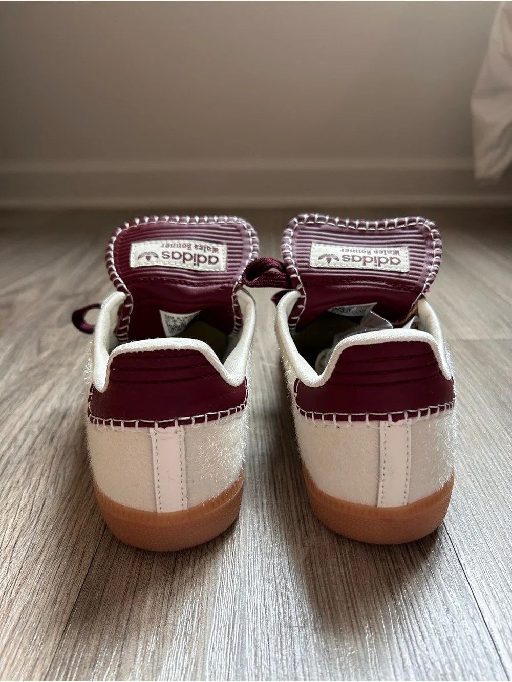 adidas Samba x Wales Bonner White Burgundy